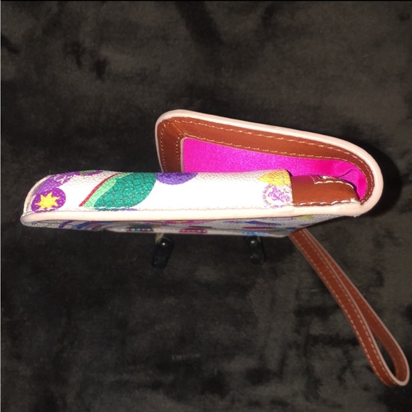 Dooney & Bourke Disney Princess Ear Hat Wristlet/Wallet in Pink - Picture 6 of 12